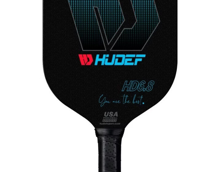 HUDEF HD6.8 Pickleball Paddle – Power, Spin & Precision with Through-Rod Engineering