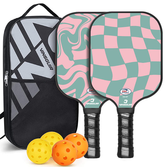 Bubble Hall Fiberglass Pickleball Paddle Set – Enhance Your Game