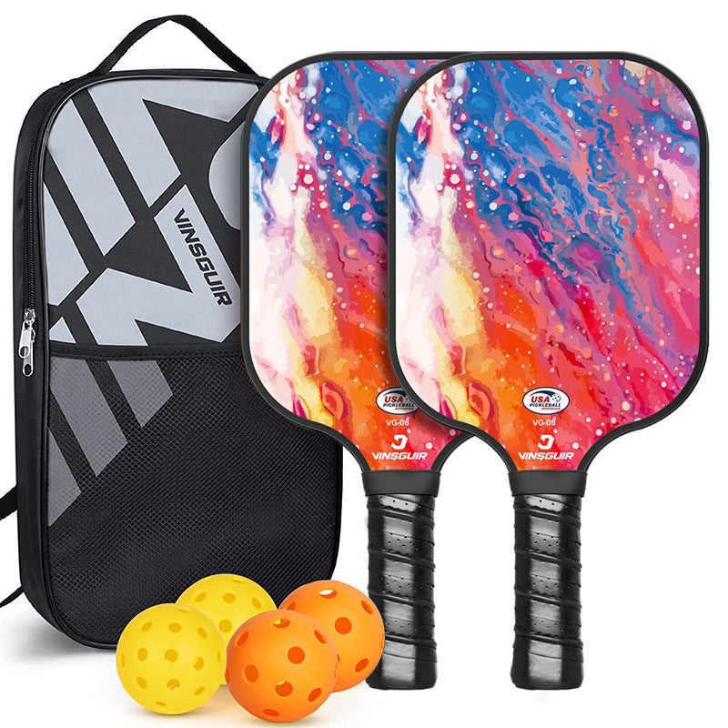 Pink Beach Fiberglass Pickleball Paddle Set – Enhance Your Game